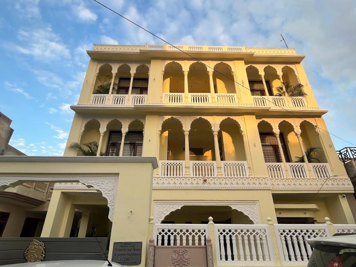 Отель Chitawa Haveli Джапур Экстерьер фото