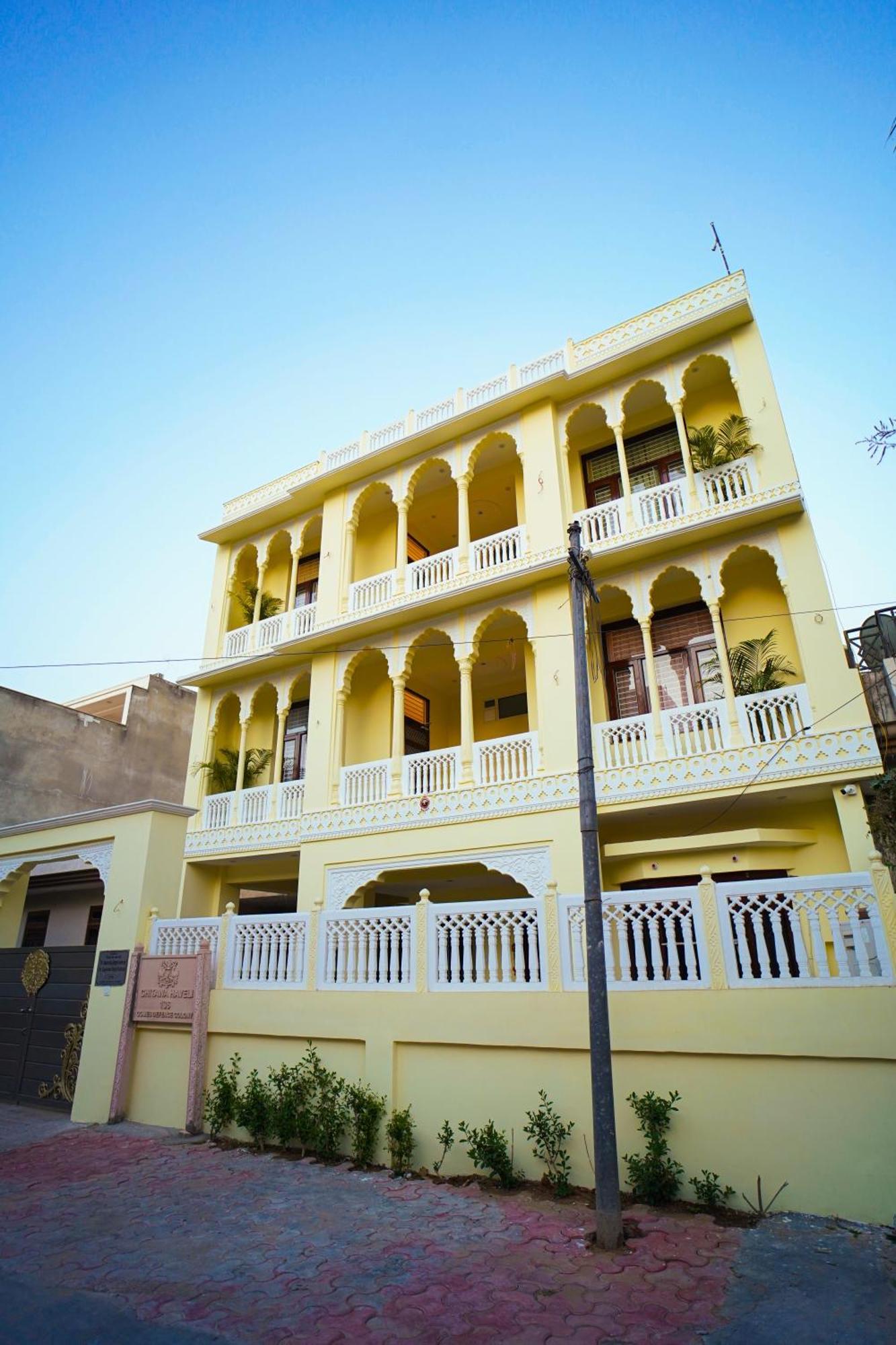 Отель Chitawa Haveli Джапур Экстерьер фото